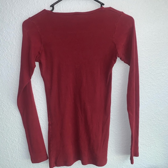 Spy Maroon Long Sleeve - Picture 2 of 2